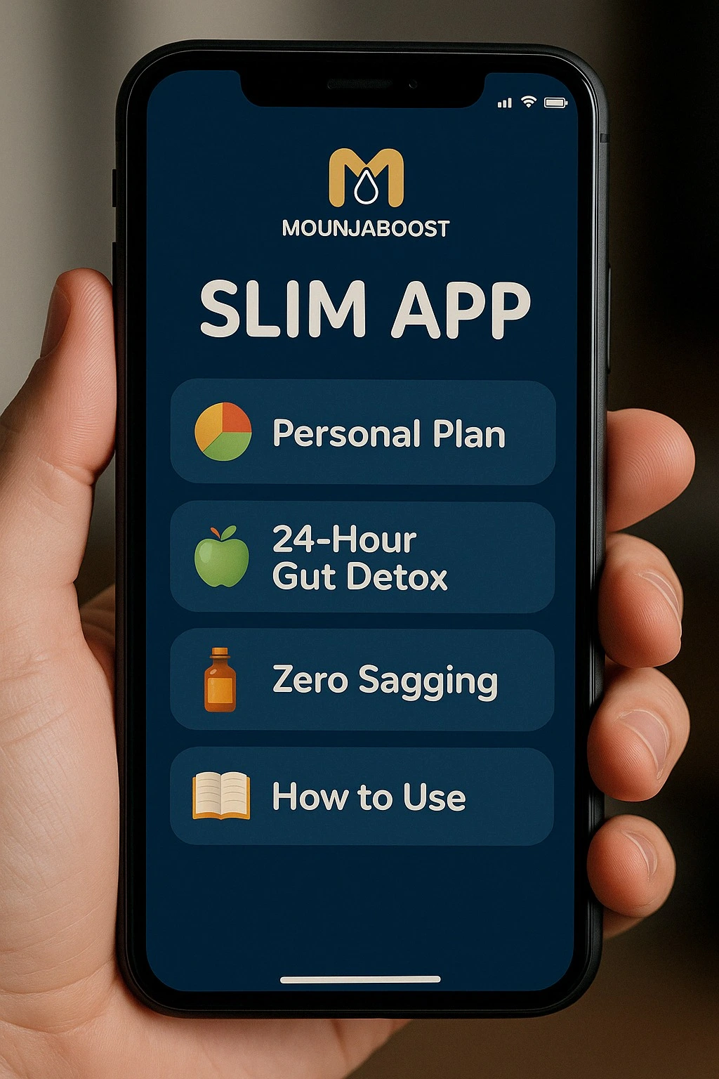 MounjaBoost SlimApp companion mobile app